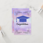 Afstuderen wens kaart (Voorkant / Achterkant in situ)