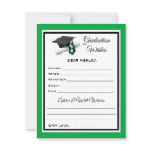 Afstuderen wensen en advies | Zwart-groen