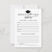Afstuderen wensen met liefde typografie aanpassen (Voorkant)