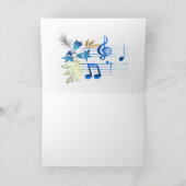 Afstuderen Wenskaart Feestdagen Kaart (Binnen)