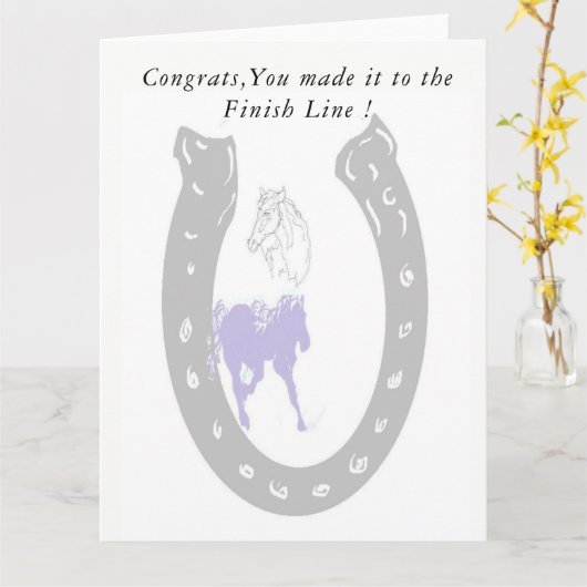 Afstuderen Wenskaart Kaart (Gele Bloem)