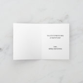 Afstuderen wenskaart met inspirerend quote kaart (Binnen)