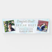 Afstuderen White Opal 2 Photo Congration Afstudeer Spandoek (Horizontaal)