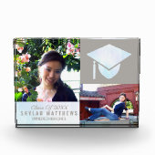 Afstuderen White Opal Chic Trendy Keepomwille Fotoblokken (Voorkant)
