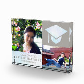Afstuderen White Opal Chic Trendy Keepomwille Fotoblokken (Rechts)
