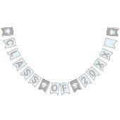 Afstuderen White Opal Party Signs Class of Year Vlaggetjes (Alle)