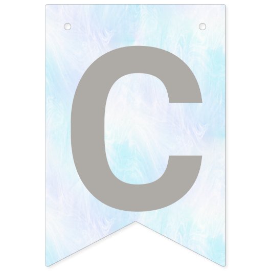 Afstuderen White Opal Party Signs Class of Year Vlaggetjes (Tweede vlag)