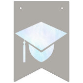 Afstuderen White Opal Party Signs Class of Year Vlaggetjes (Eerste vlag)