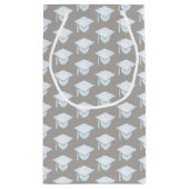 Afstuderen White Opal Trendy Pattern Afstuderen Klein Cadeauzakje (Achterkant)