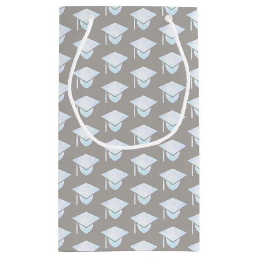 Afstuderen White Opal Trendy Pattern Afstuderen Klein Cadeauzakje (Achterkant)