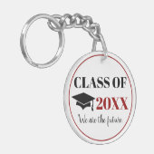 Afstuderen-wij zijn de toekomst sleutelhanger (Voorkant Links)