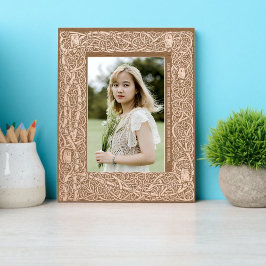 Afstuderen Wijze Uilen in Trees Border Gegraveerde Lijstjes