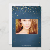 Afstuderen, Wish Upon the Stars Uitnodiging, Blauw Kaart (Achterkant)