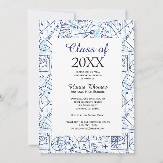 Afstuderen wiskunde techniek kaart (Voorkant)