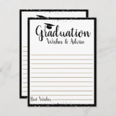 Afstuderen Wwaaronder en Woorden van advies (Voorkant / Achterkant)