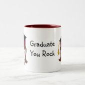 Afstuderen You Rock Tweekleurige Koffiemok (Center)