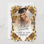  Afstuderen Zonnebloem Aankondiging (Voorkant)