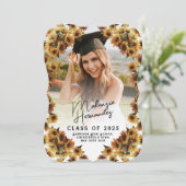  Afstuderen Zonnebloem Aankondiging (Staand voorkant)