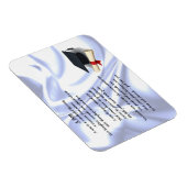 Afstuderen - Zoon gedicht Magnet Magneet (Rechterzijde)