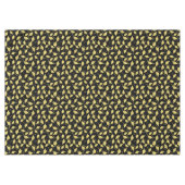 Afstuderen Zwart en Goud Petten in de Lucht Tafelkleed (Voorkant (Horizontaal))