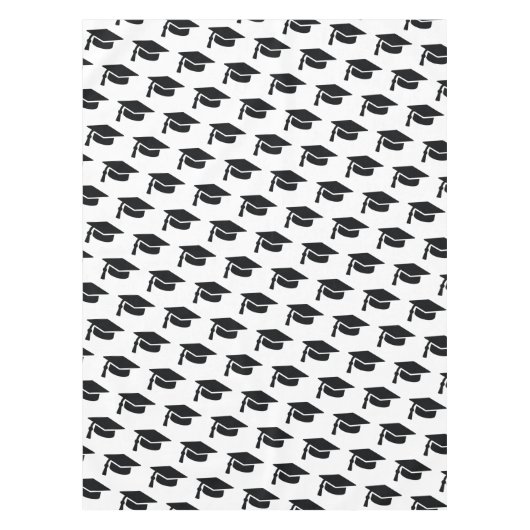 Afstuderen zwart kwastje Pet Tafelkleed (Voorkant)
