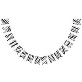 Afstuderen zwart kwastje Pet Vlaggetjes