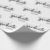 Afstuderen zwart script | Classic Keepsake met Jaa Cadeaupapier (Hoek)