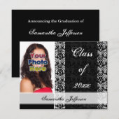  Afstuderen, zwart-wit Kaart (Voorkant / Achterkant)