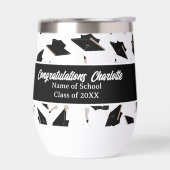 Afstuderen Zwart Wit Petten Party Supplies (Links)