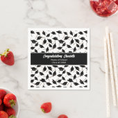 Afstuderen Zwart Wit Petten Party Supplies Servet (Insitu)