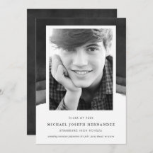 Afstuderen zwart-wit Waterverf Foto