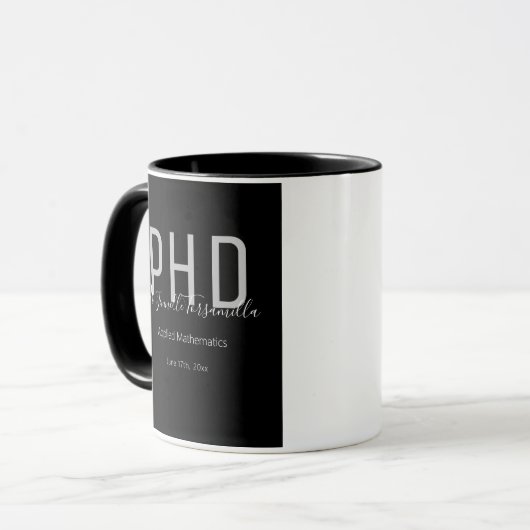 Afstuderen zwarte-naamgraad PhD-Mok Mok (Voorkant links)