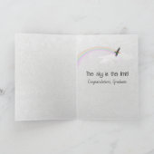 Afstuderen Zwarte Veer met vogels Kaart (Binnen)