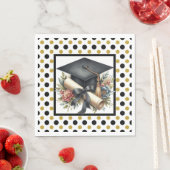 Afstudiepunt en diploma servet (Insitu)