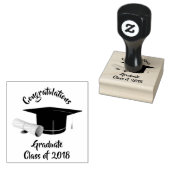 Afstudiepunten en diploma van de Paarse klasse 20X Rubberstempel (Gestempeld)