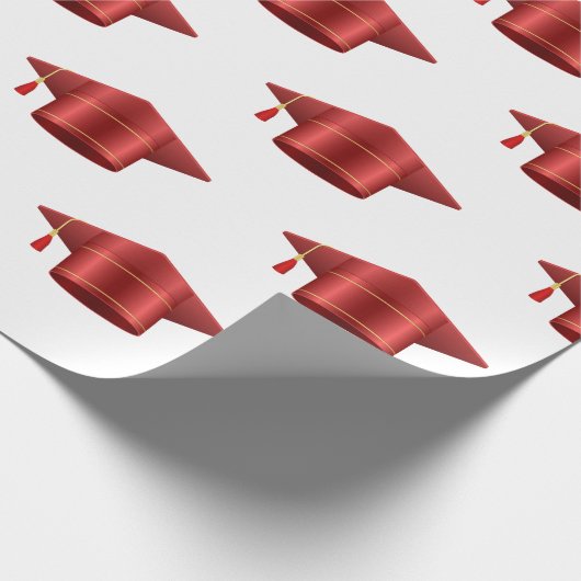 Afstuivingskap Tassle Red Cadeaupapier (Hoek)