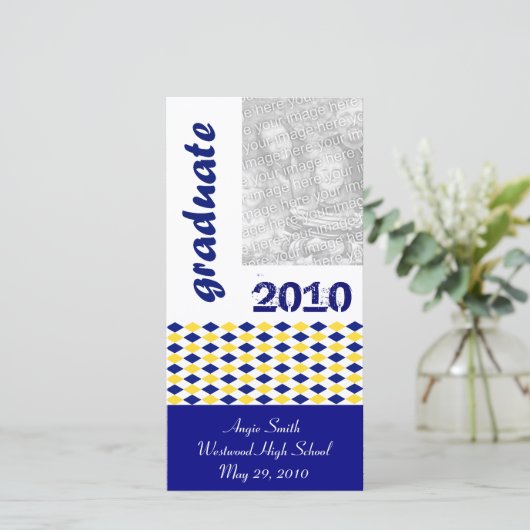 Afsuitfoto van de klas van 2010 aankondiging (Staand voorkant)