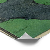 Aftakking van een bloeiende krottenboom poster (Hoek)