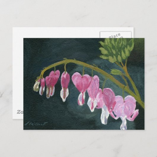 Aftappend Hart Briefkaart (Voorkant / Achterkant)