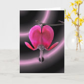 Aftappend Hart voor het Wenskaart van het Mamma Kaart (Gele Bloem)