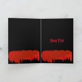 Aftappende hersenen-Begroetende kaart (Binnen)