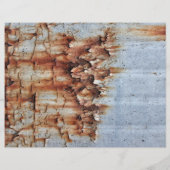 Aftekenende verftextuur flyer (Achterkant)