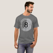 Aftellen film t-shirt (Voorkant volledig)