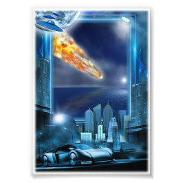 Aftellen Foto Afdruk