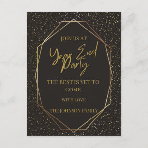 Aftellen naar 2025: het nieuwe jaar vieren! briefkaart