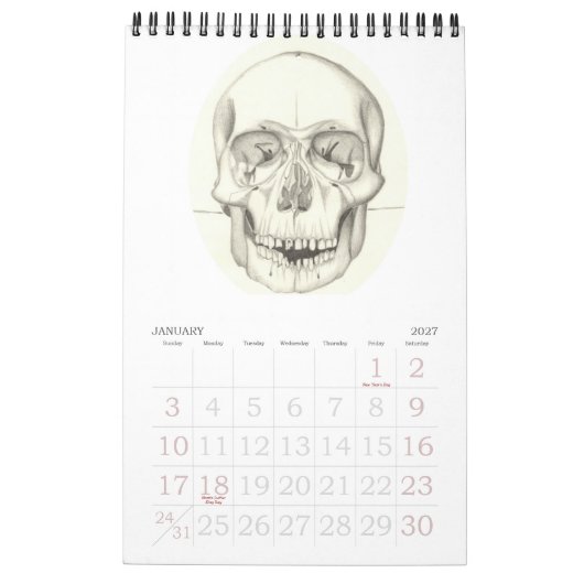 Aftellen naar Afstuderen '08 Agenda Kalender (Jan 2027)