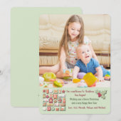 Aftellen naar Christmas Photo Holiday Kaart (Voorkant / Achterkant)