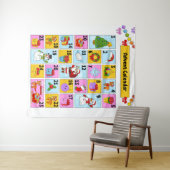 Aftellen naar kerstafspraak agenda wandkleed (In Situ (horizontaal))