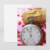 Aftellen tot het nieuwe jaar feestdagenkaart (Voorkant / Achterkant)