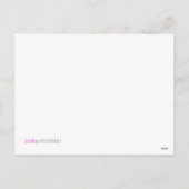 Aftellen tot het nieuwe jaar feestdagenkaart (Achterkant)